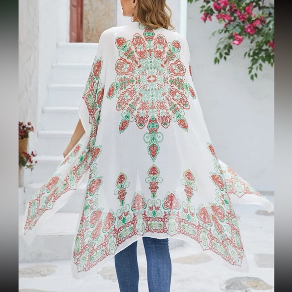 Bohemian Kimono, Kimono Cardigan - Picture 9 of 15